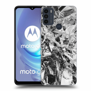 Picasee silikonowe czarne etui na Motorola Moto G50 - Chrome