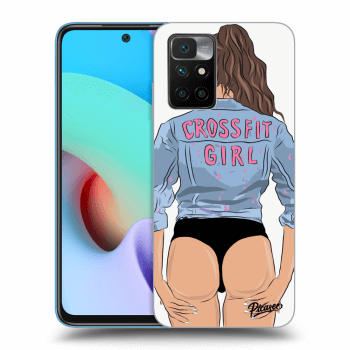 Picasee ULTIMATE CASE pro Xiaomi Redmi 10 - Crossfit girl - nickynellow