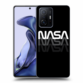 Picasee silikonowe czarne etui na Xiaomi 11T - NASA Triple