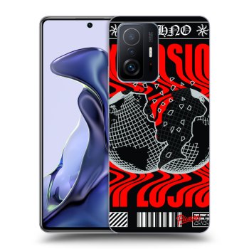 Picasee silikonowe czarne etui na Xiaomi 11T - EXPLOSION