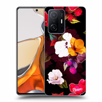 Etui na Xiaomi 11T Pro - Flowers and Berries