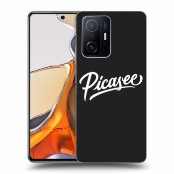 Picasee silikonowe czarne etui na Xiaomi 11T Pro - Picasee - White