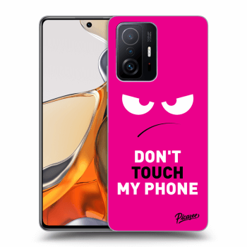 Picasee ULTIMATE CASE pro Xiaomi 11T Pro - Angry Eyes - Pink