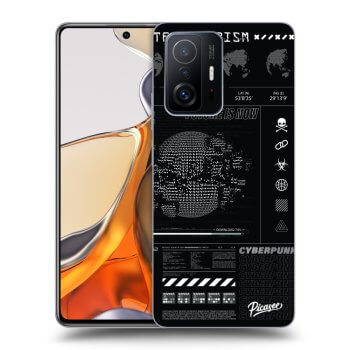 Picasee silikonowe czarne etui na Xiaomi 11T Pro - FUTURE