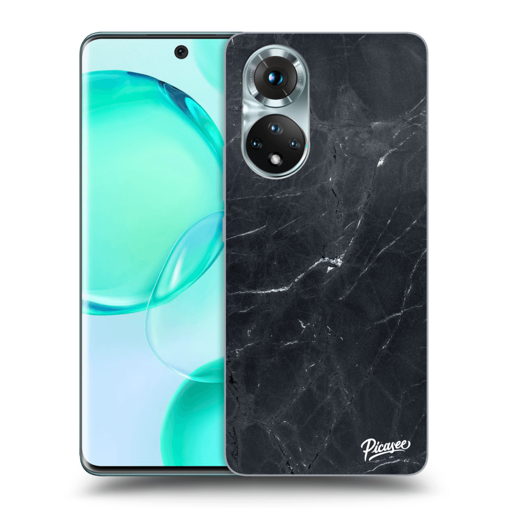 Picasee ULTIMATE CASE pro Honor 50 5G - Black marble