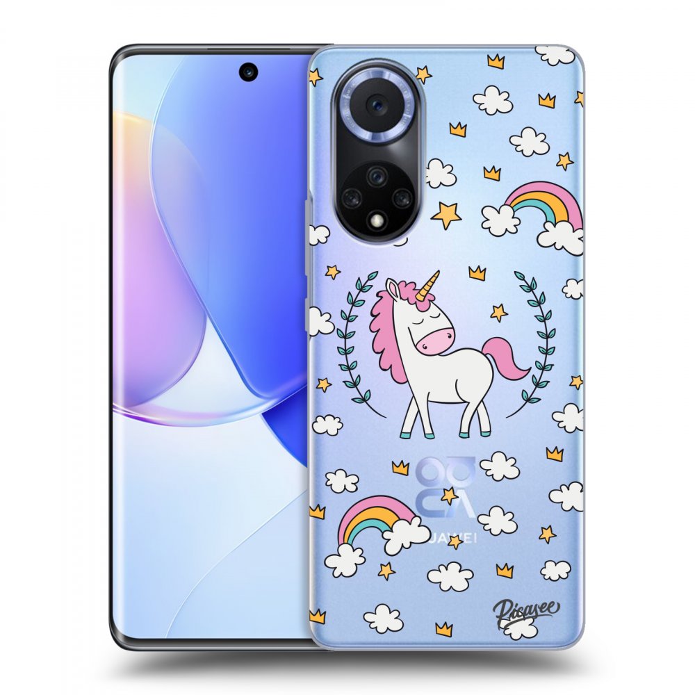 Silikonowe Przeźroczyste Etui Na Huawei Nova 9 - Unicorn Star Heaven