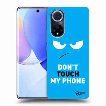 Etui na Huawei Nova 9 - Angry Eyes - Blue