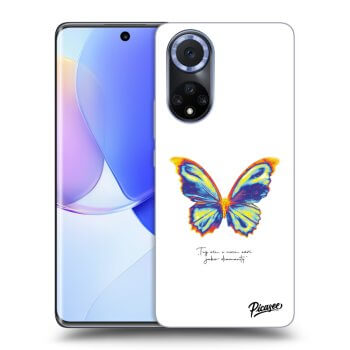 Etui na Huawei Nova 9 - Diamanty White