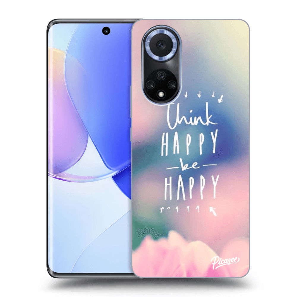 Silikonowe Przeźroczyste Etui Na Huawei Nova 9 - Think Happy Be Happy