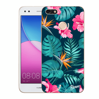 Etui na Huawei P9 Lite Mini - Pink Monstera