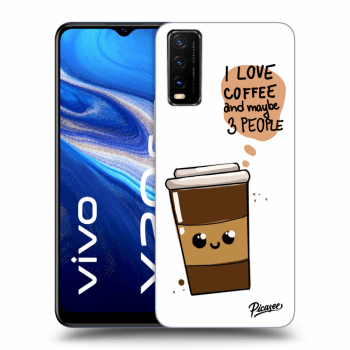 Etui na Vivo Y20s - Cute coffee