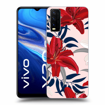 Etui na Vivo Y20s - Red Lily