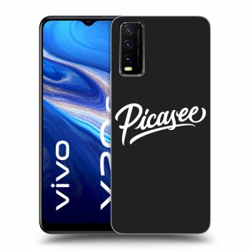 Etui na Vivo Y20s - Picasee - old logo - white