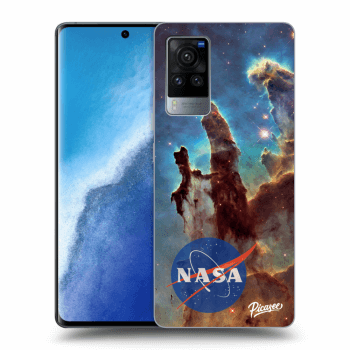 Picasee silikonowe czarne etui na Vivo X60 Pro 5G - Eagle Nebula