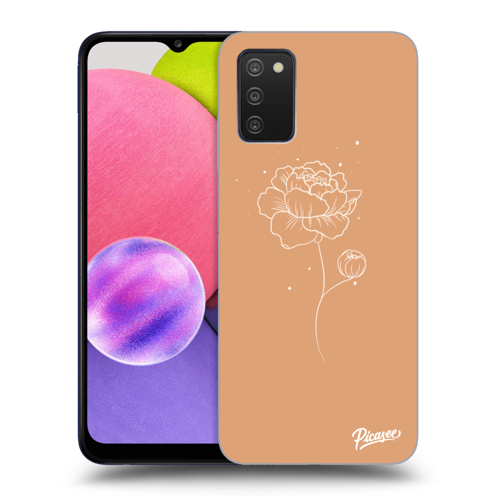 Picasee ULTIMATE CASE pro Samsung Galaxy A03s A037G - Peonies