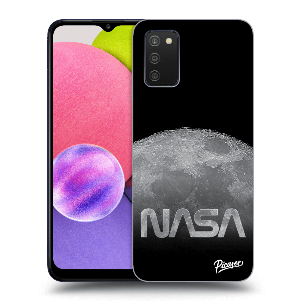 Picasee ULTIMATE CASE pro Samsung Galaxy A03s A037G - Moon Cut
