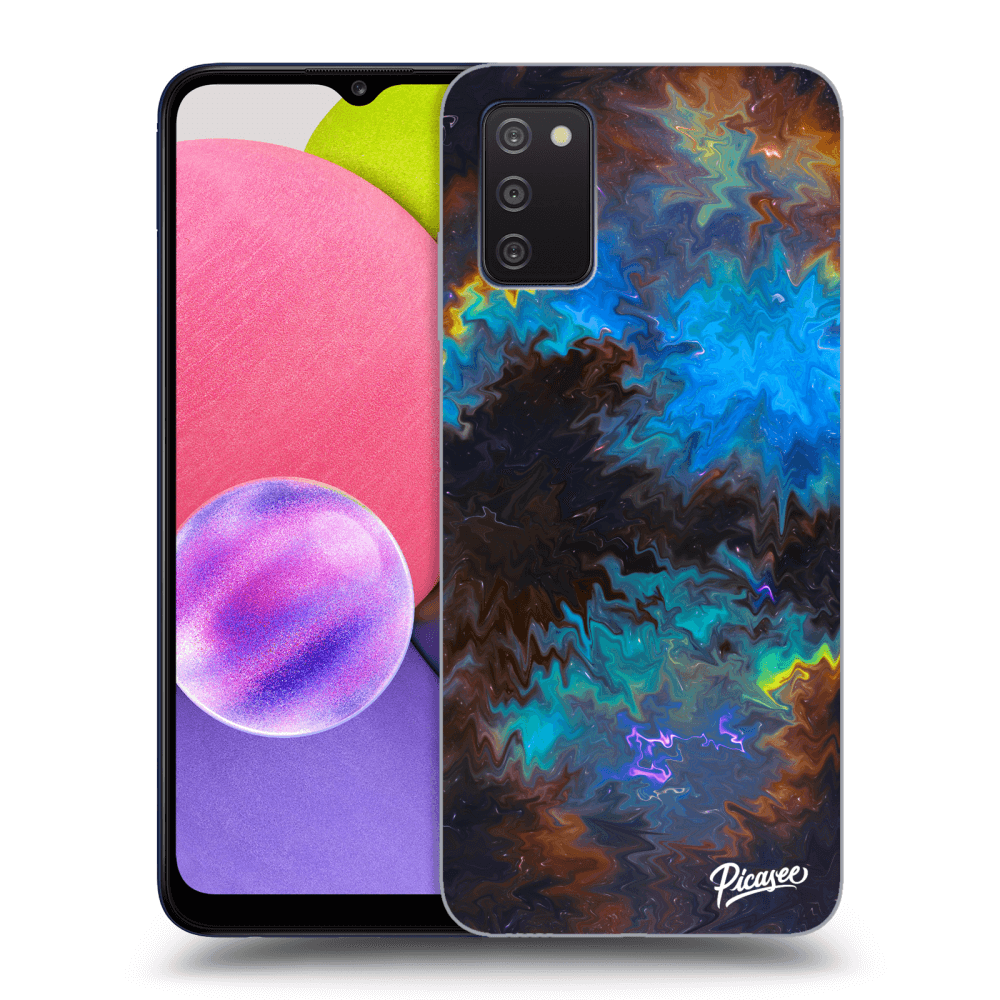 Picasee ULTIMATE CASE pro Samsung Galaxy A03s A037G - Space