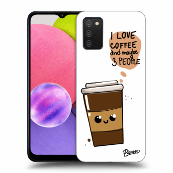Etui na Samsung Galaxy A03s A037G - Cute coffee