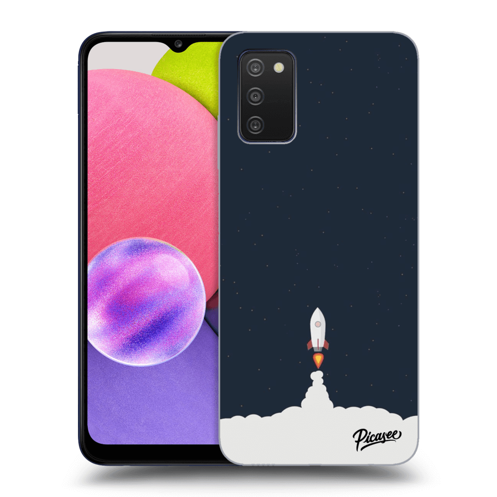 Picasee ULTIMATE CASE pro Samsung Galaxy A03s A037G - Astronaut 2