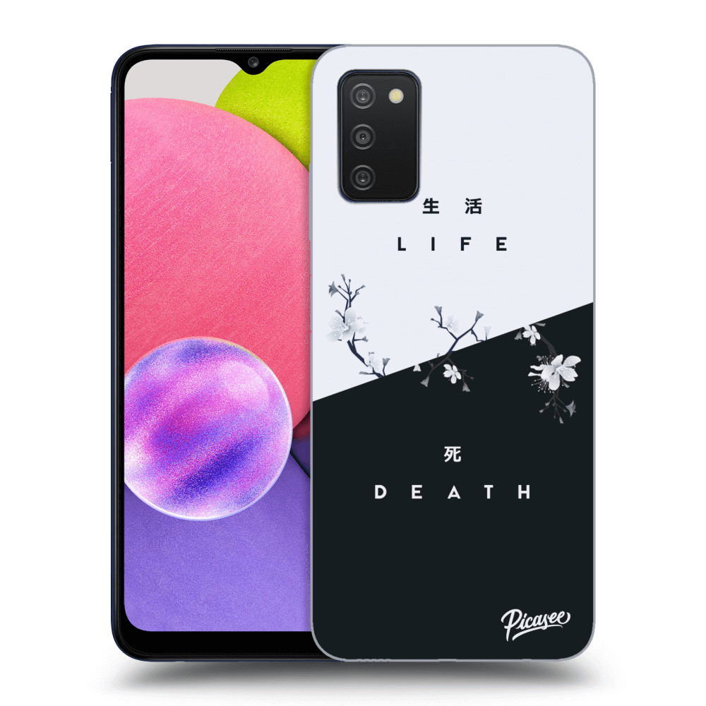 Picasee ULTIMATE CASE pro Samsung Galaxy A03s A037G - Life - Death