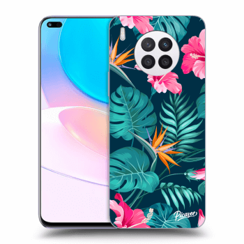 Etui na Huawei Nova 8i - Pink Monstera