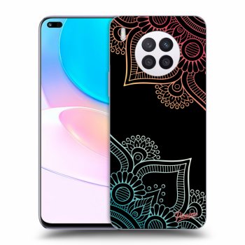 Etui na Huawei Nova 8i - Flowers pattern