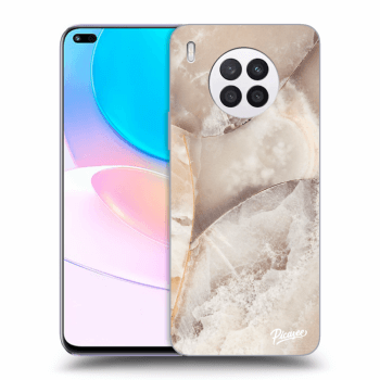 Etui na Huawei Nova 8i - Cream marble