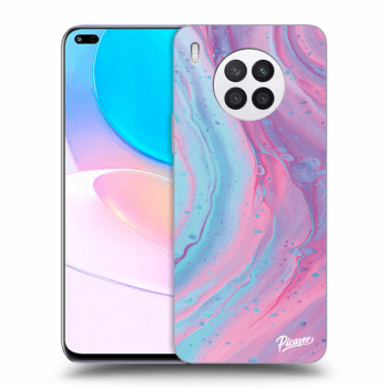 Etui na Huawei Nova 8i - Pink liquid