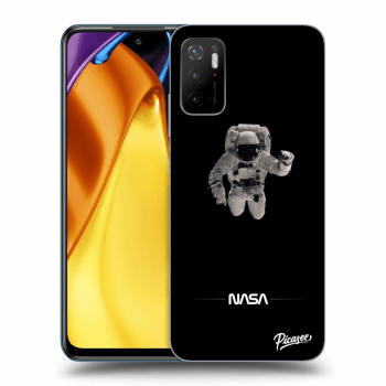 Picasee silikonowe przeźroczyste etui na Xiaomi Poco M3 Pro 5G - Astronaut Minimal