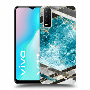 Picasee ULTIMATE CASE pro Vivo Y11s - Blue geometry