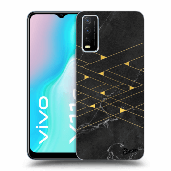 Etui na Vivo Y11s - Gold Minimal