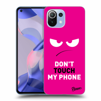 Picasee ULTIMATE CASE pro Xiaomi 11 Lite 5G NE - Angry Eyes - Pink