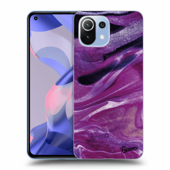Picasee ULTIMATE CASE pro Xiaomi 11 Lite 5G NE - Purple glitter