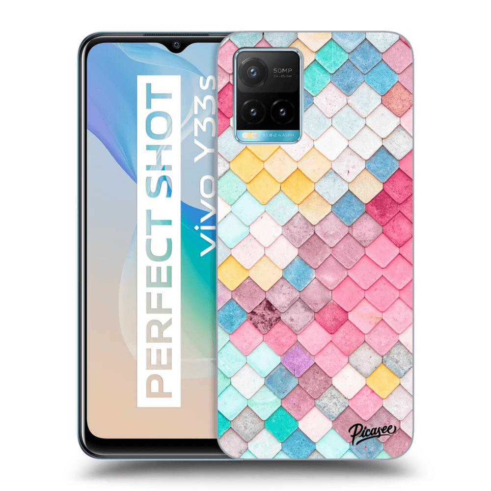 Picasee ULTIMATE CASE pro Vivo Y33s - Colorful roof