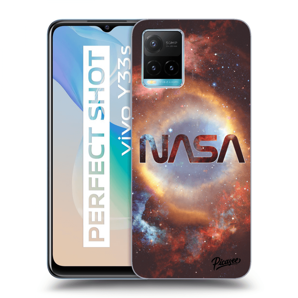 Picasee silikonowe przeźroczyste etui na Vivo Y33s - Nebula