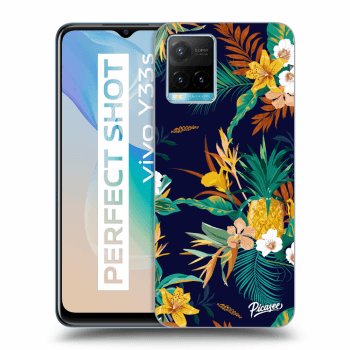 Picasee ULTIMATE CASE pro Vivo Y33s - Pineapple Color