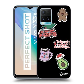 Picasee ULTIMATE CASE pro Vivo Y33s - Christmas Stickers