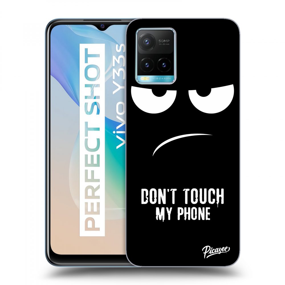 Picasee ULTIMATE CASE pro Vivo Y33s - Don't Touch My Phone