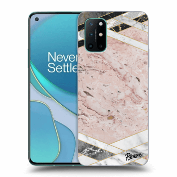 Etui na OnePlus 8T - Pink geometry