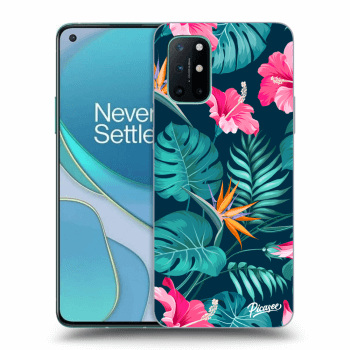 Etui na OnePlus 8T - Pink Monstera