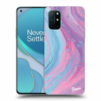 Etui na OnePlus 8T - Pink liquid