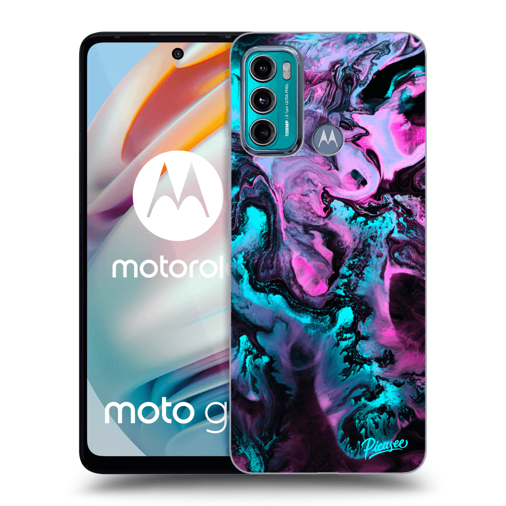 Picasee silikonowe przeźroczyste etui na Motorola Moto G60 - Lean