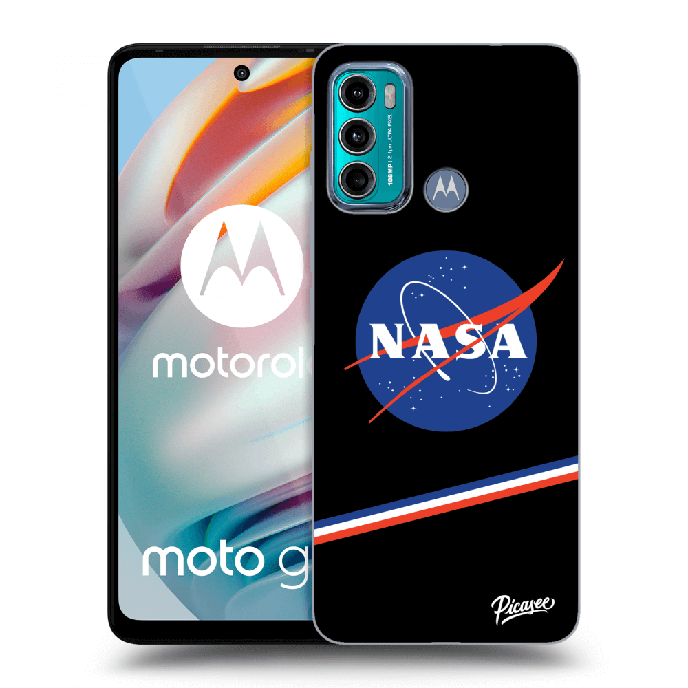 Picasee silikonowe przeźroczyste etui na Motorola Moto G60 - NASA Original