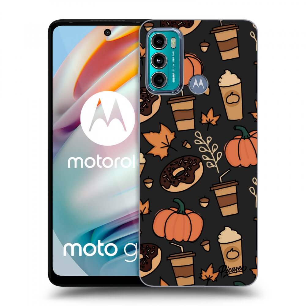 Picasee silikonowe czarne etui na Motorola Moto G60 - Fallovers