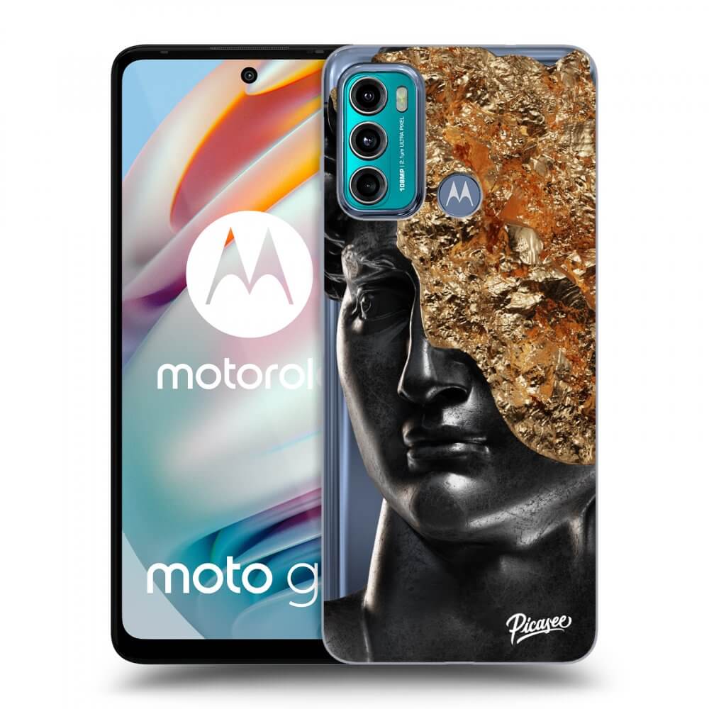 Picasee silikonowe przeźroczyste etui na Motorola Moto G60 - Holigger