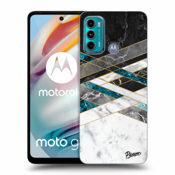 Etui na Motorola Moto G60 - Black & White geometry