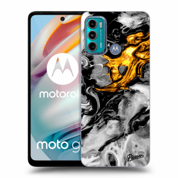 Etui na Motorola Moto G60 - Black Gold 2
