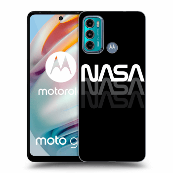 Picasee silikonowe czarne etui na Motorola Moto G60 - NASA Triple