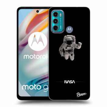 Picasee silikonowe przeźroczyste etui na Motorola Moto G60 - Astronaut Minimal