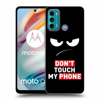 Etui na Motorola Moto G60 - Angry Eyes - Transparent